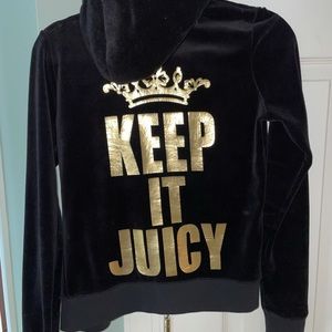Juicy Couture Keep It Juicy Velour Track Jacket